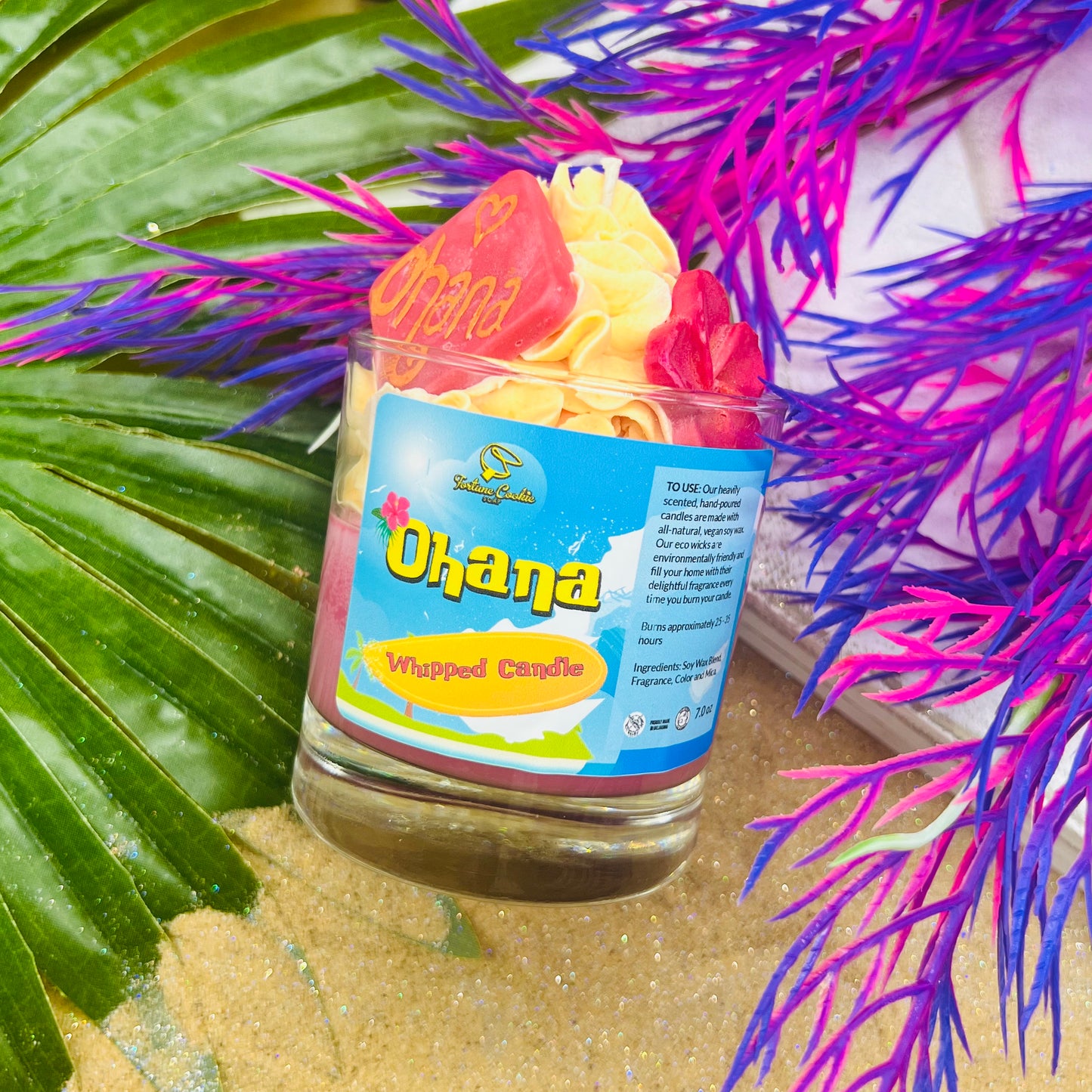 OHANA Whipped Candle