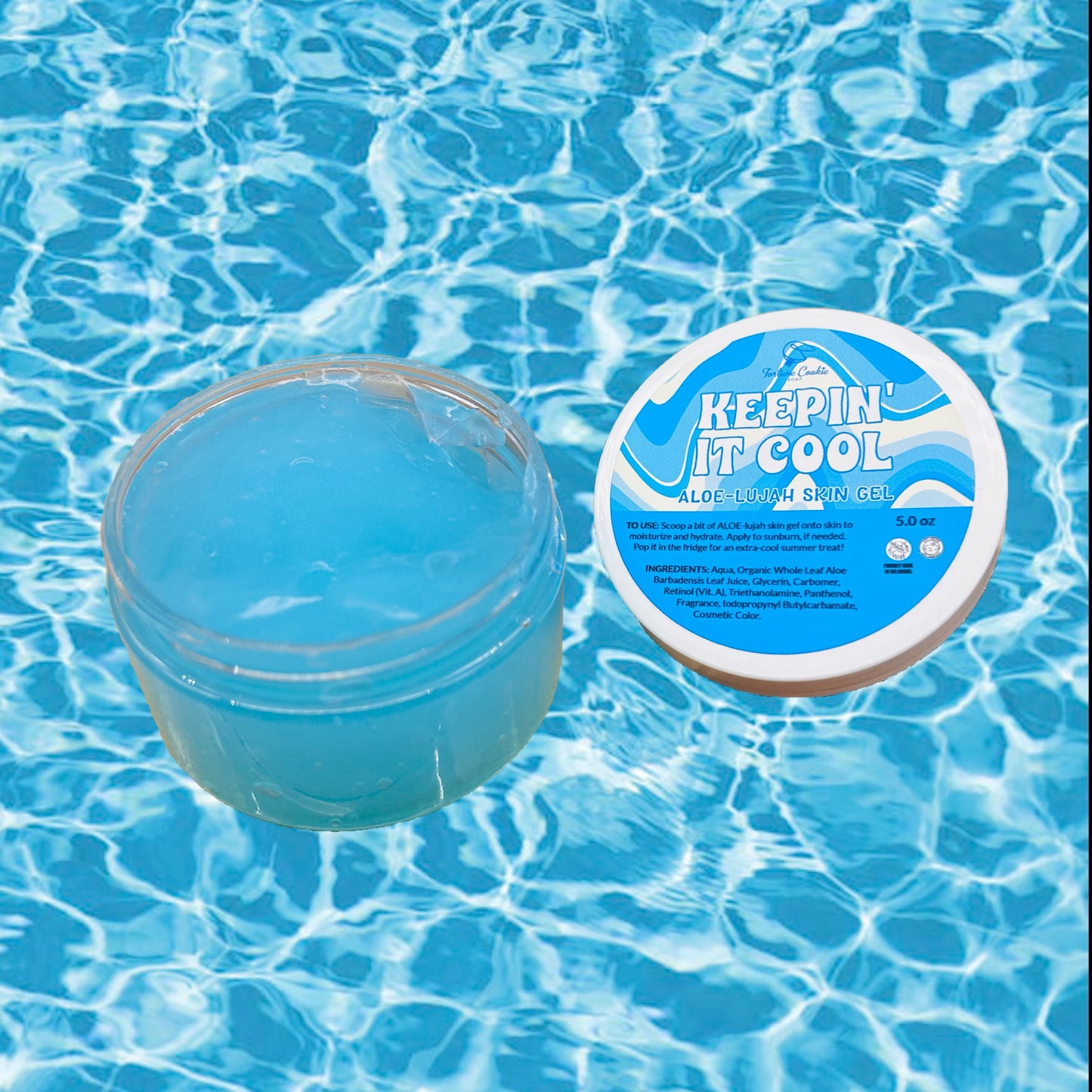 KEEPIN' IT COOL Aloe-lujah Skin Gel with menthol