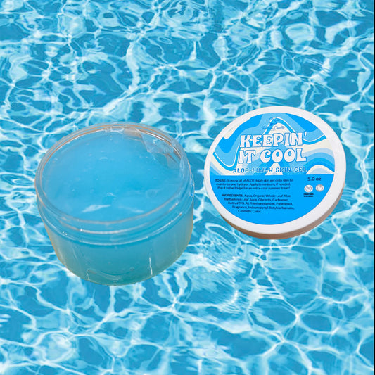 KEEPIN' IT COOL Aloe-lujah Skin Gel with menthol