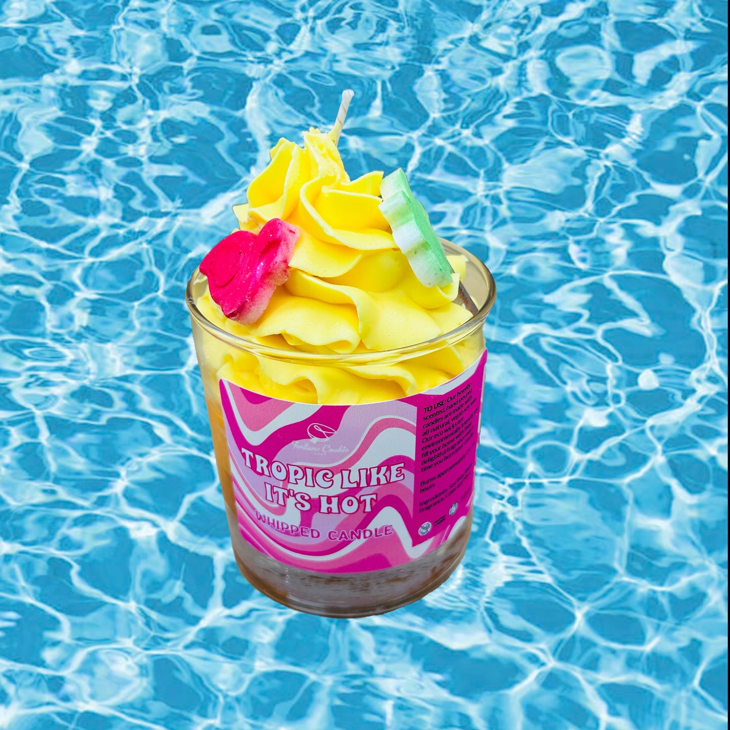 TROPIC LIKE IT'S HOT Whipped Candle