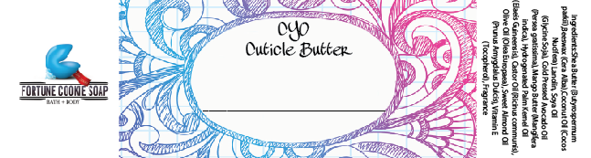 CYO Cuticle Butter 48 hr Event - Fortune Cookie Soap