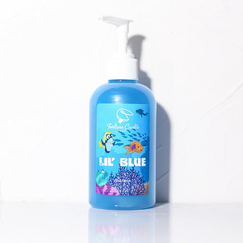 LIL' BLUE Liquid Shampoo - Fortune Cookie Soap - 1