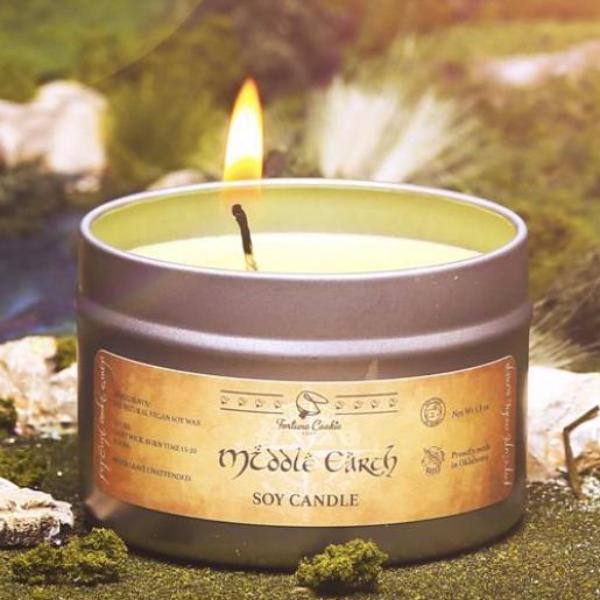 MIDDLE EARTH Hand Poured Soy Candle