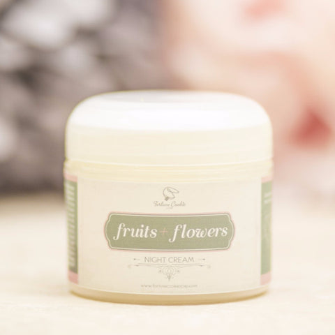 FRUITS + FLOWERS Night Cream - Fortune Cookie Soap