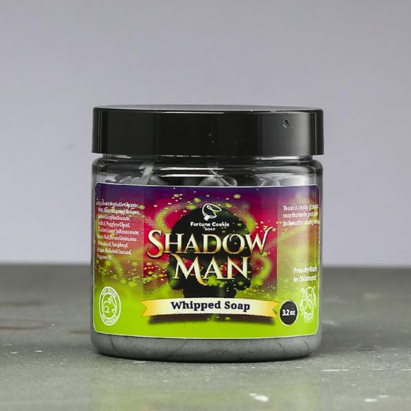 SHADOW MAN Charcoal Whipped Soap
