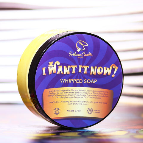I WANT IT NOW! Whipped Soap
