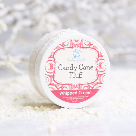 CANDY CANE FLUFF Whipped Cream - Fortune Cookie Soap - 1
