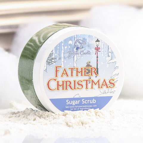 FATHER CHRISTMAS Sugar Scrub - Fortune Cookie Soap - 1