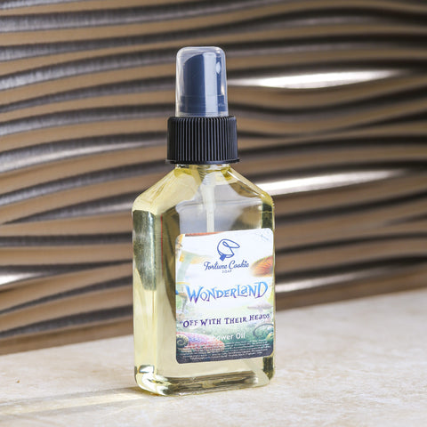 OFF WITH THEIR HEADS Shower Oil (Pre-Order) - Fortune Cookie Soap