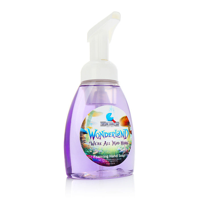 We're All Mad Here Foaming Hand Soap - Fortune Cookie Soap