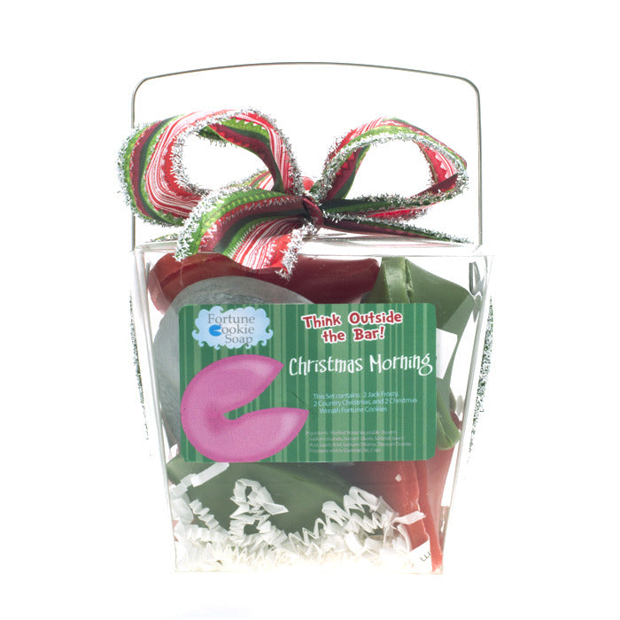 Christmas Morning Bath Gift Set - Fortune Cookie Soap - 1