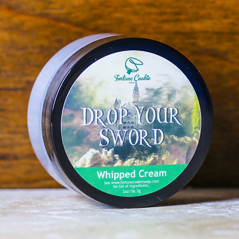 DROP. YOUR. SWORD. Whipped Cream - Fortune Cookie Soap - 1