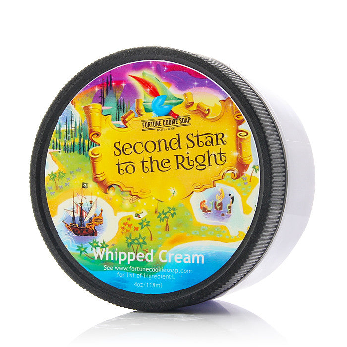 SECOND STAR TO THE RIGHT Whipped Cream - Fortune Cookie Soap