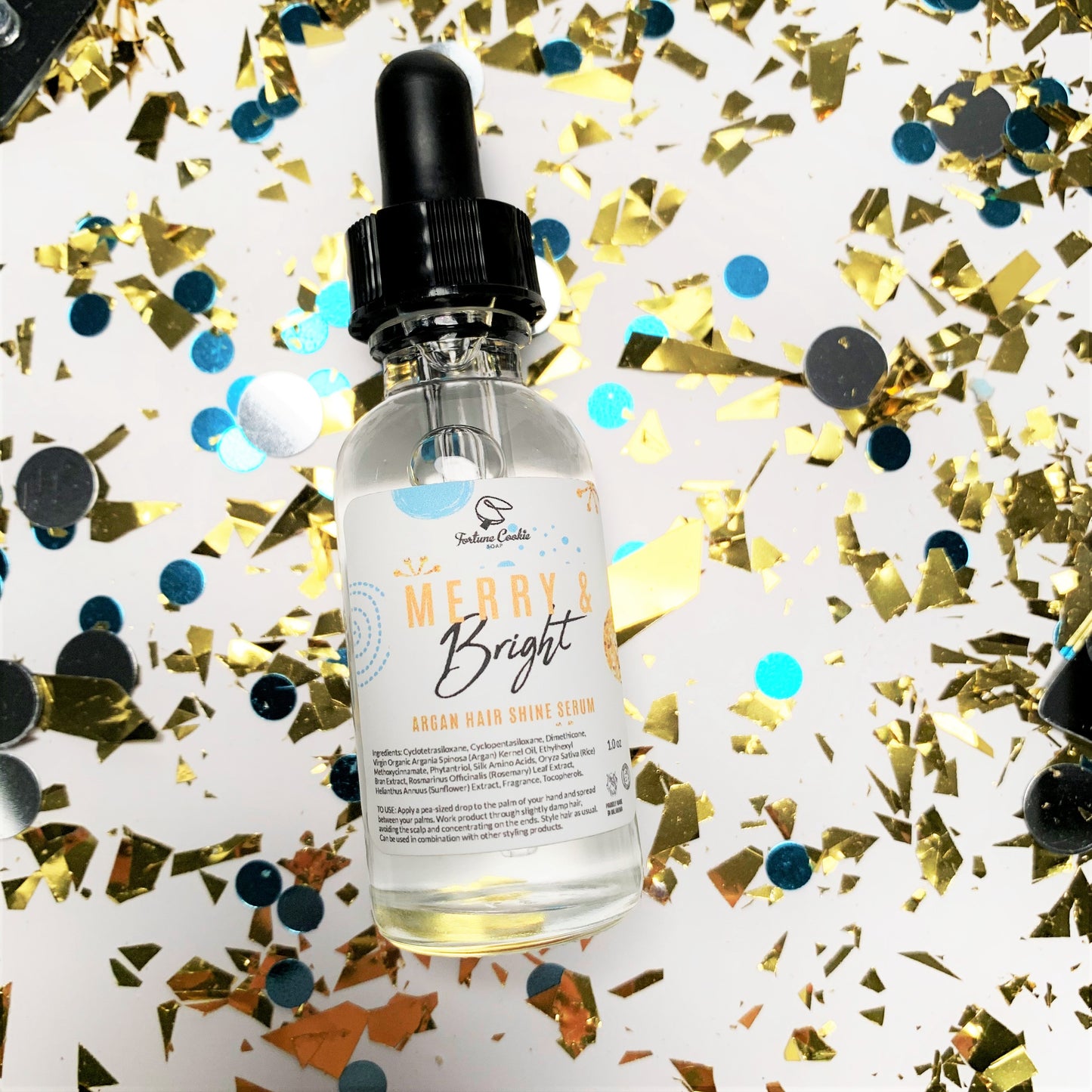 MERRY & BRIGHT Argan Hair Shine Serum