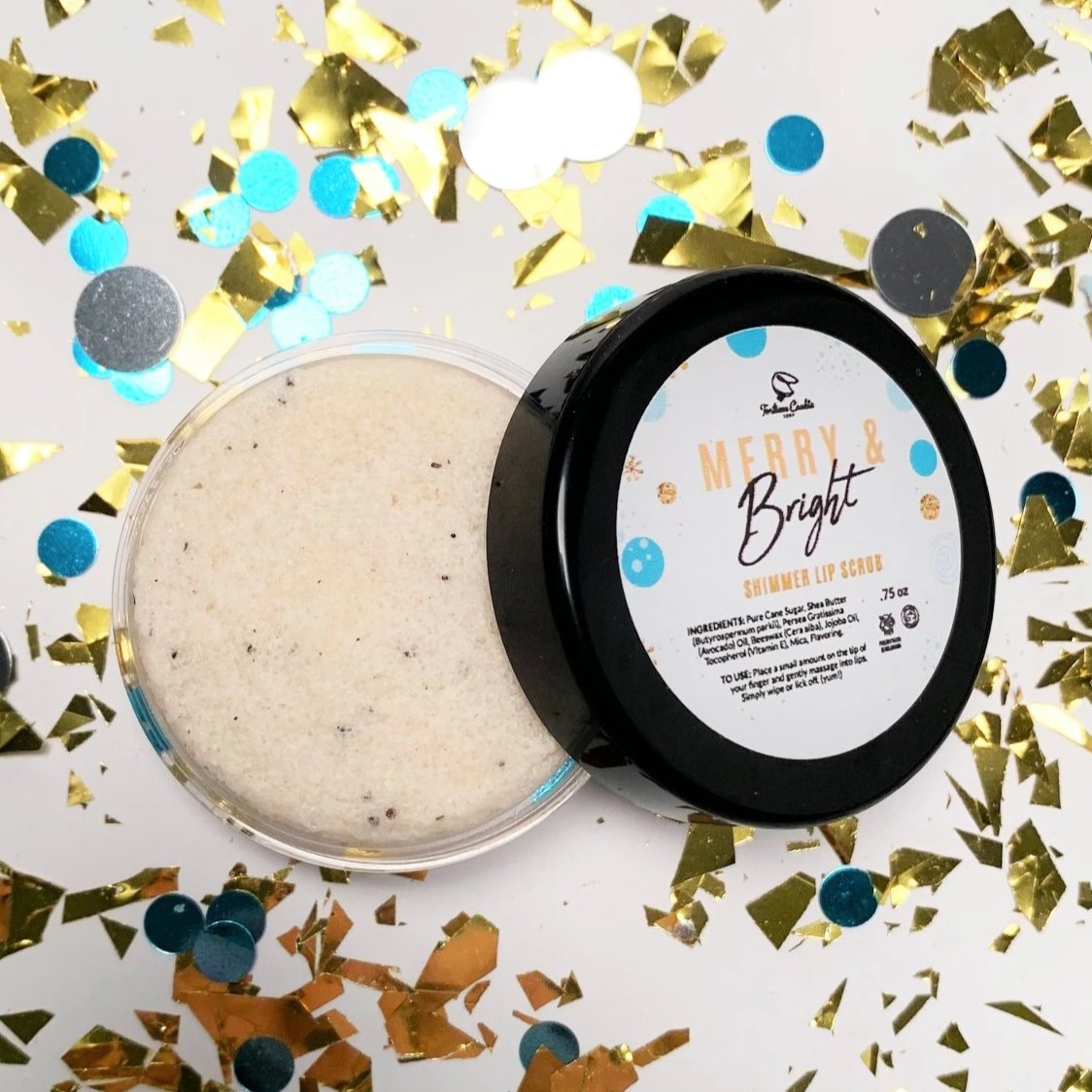 MERRY & BRIGHT Shimmer Lip Scrub