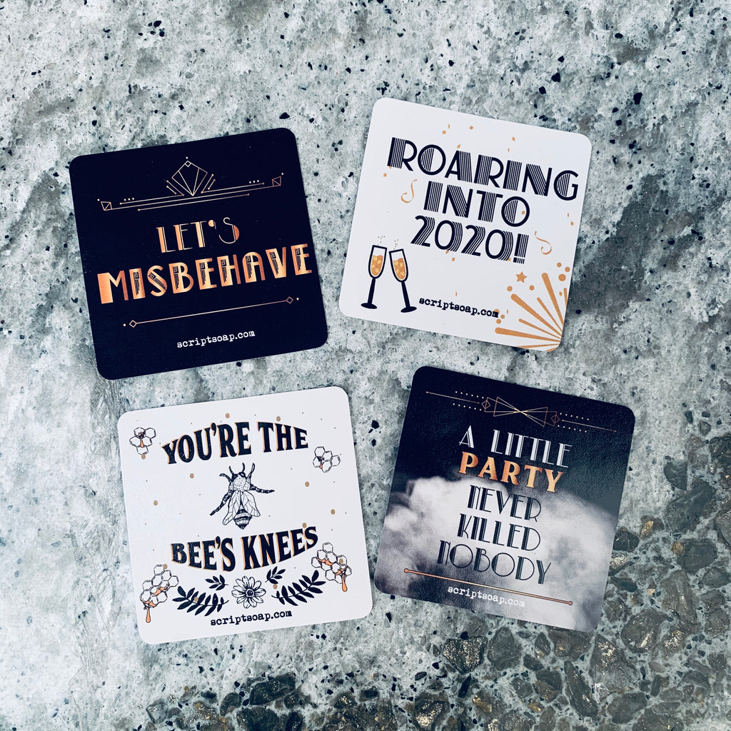 THE ROARING TWENTIES Sticker Pack | Fortune Cookie Soap