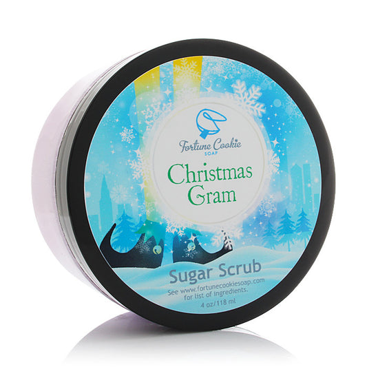 CHRISTMAS GRAM Sugar Scrub - Fortune Cookie Soap