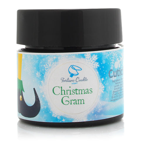 CHRISTMAS GRAM Cuticle Butter - Fortune Cookie Soap