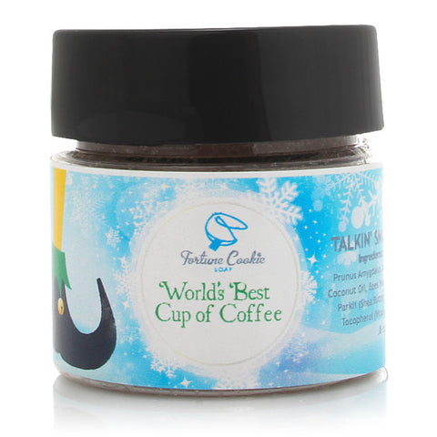 WORLD's BEST CUP OF COFFEE Talkin' Smack Lip Scrub - Fortune Cookie Soap
