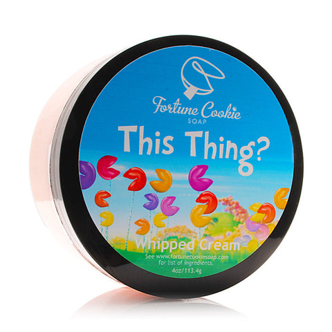 THIS THING? Whipped Cream - Fortune Cookie Soap