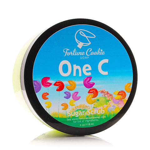 ONE C Sugar Scrub - Fortune Cookie Soap