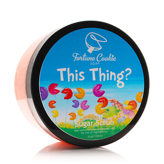 THIS THING? Sugar Scrub - Fortune Cookie Soap