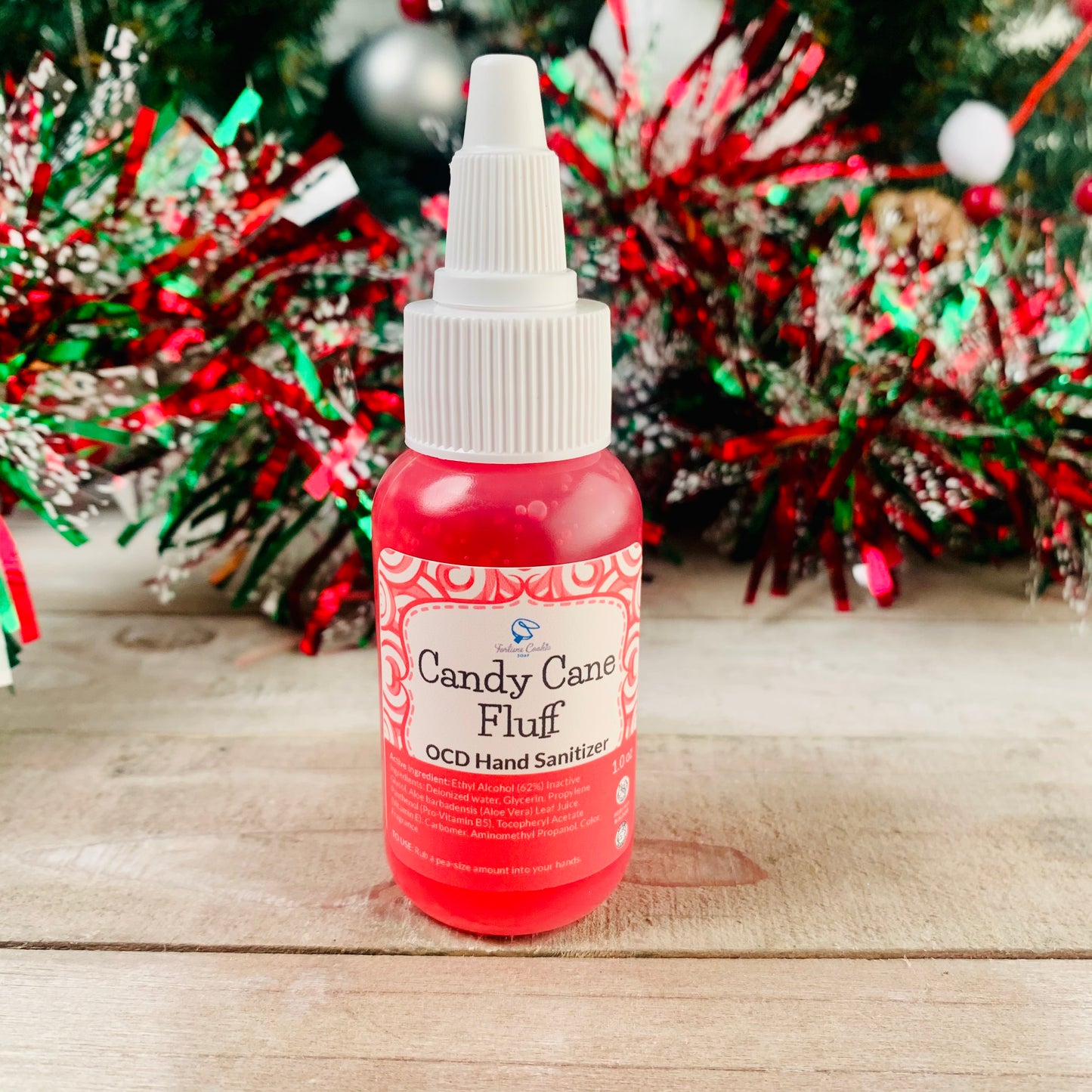 CANDY CANE FLUFF OCD Hand Sanitizer