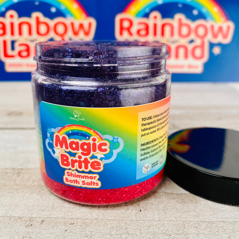 MAGIC BRITE Rainbow Shimmer Bath Salts