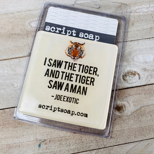 I SAW A TIGER Script Soap