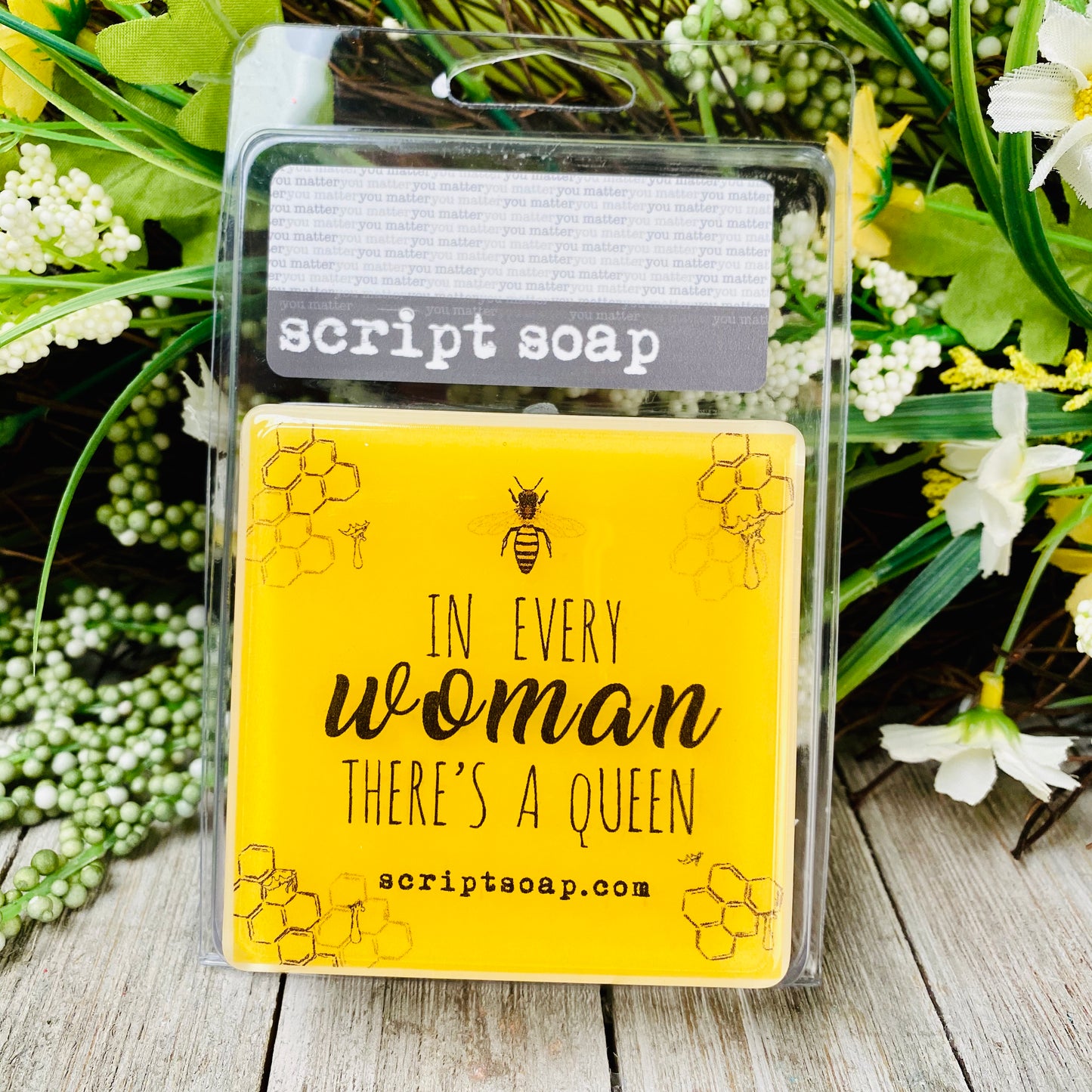 IN EVERY WOMAN THERE'S A QUEEN Script Soap