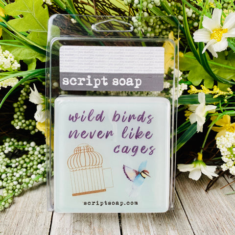 WILD BIRDS NEVER LIKE CAGES Script Soap