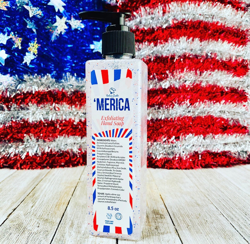 'MERICA Exfoliating Hand Soap #WW