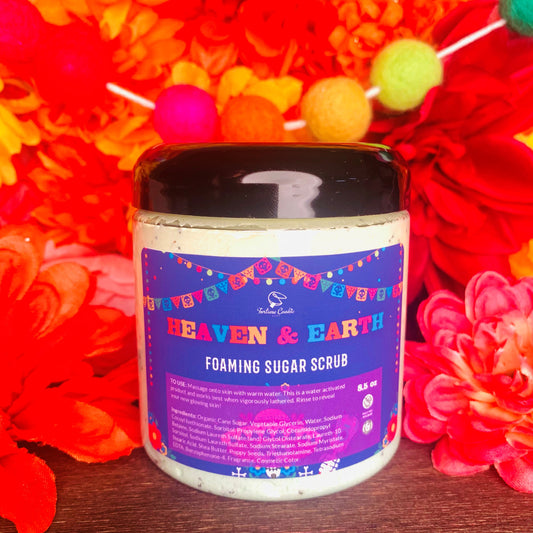 HEAVEN & EARTH Foaming Sugar Scrub