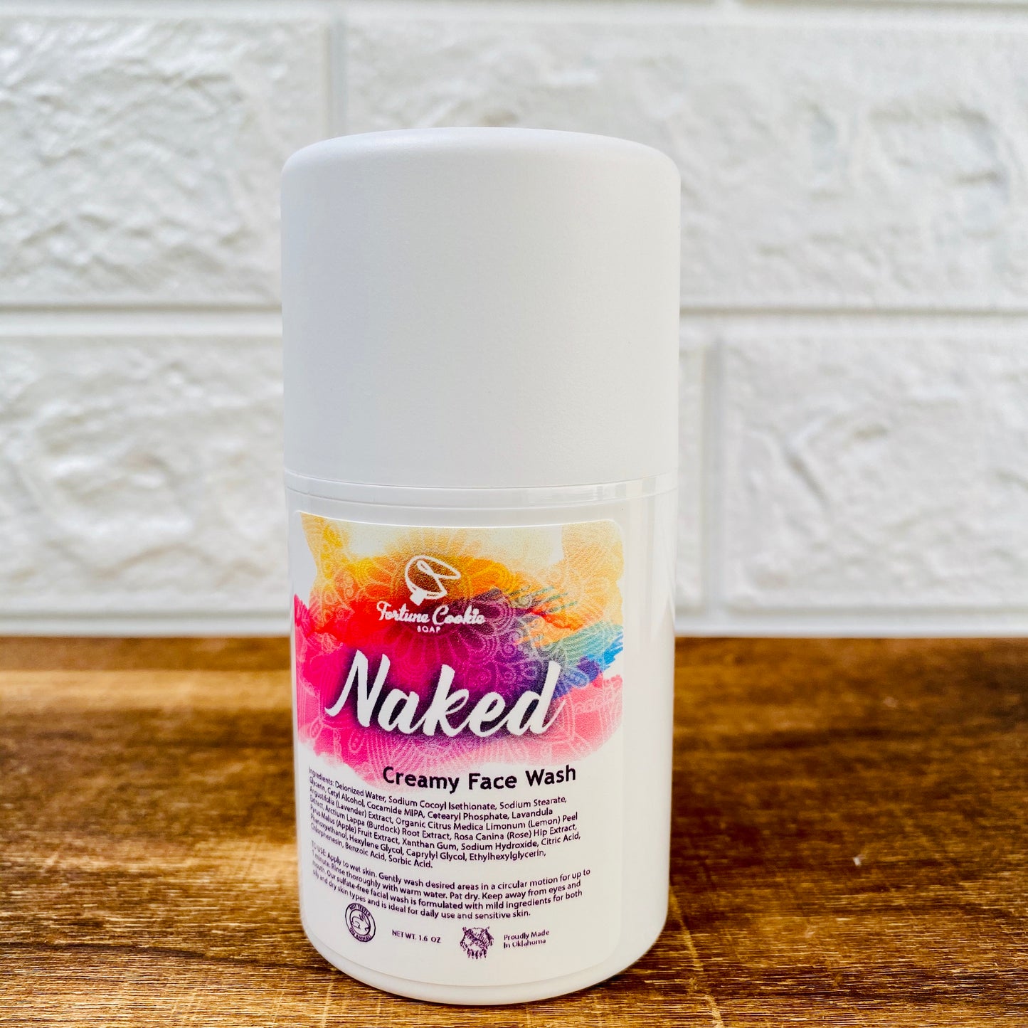 NAKED Creamy Face Wash (UNSCENTED)