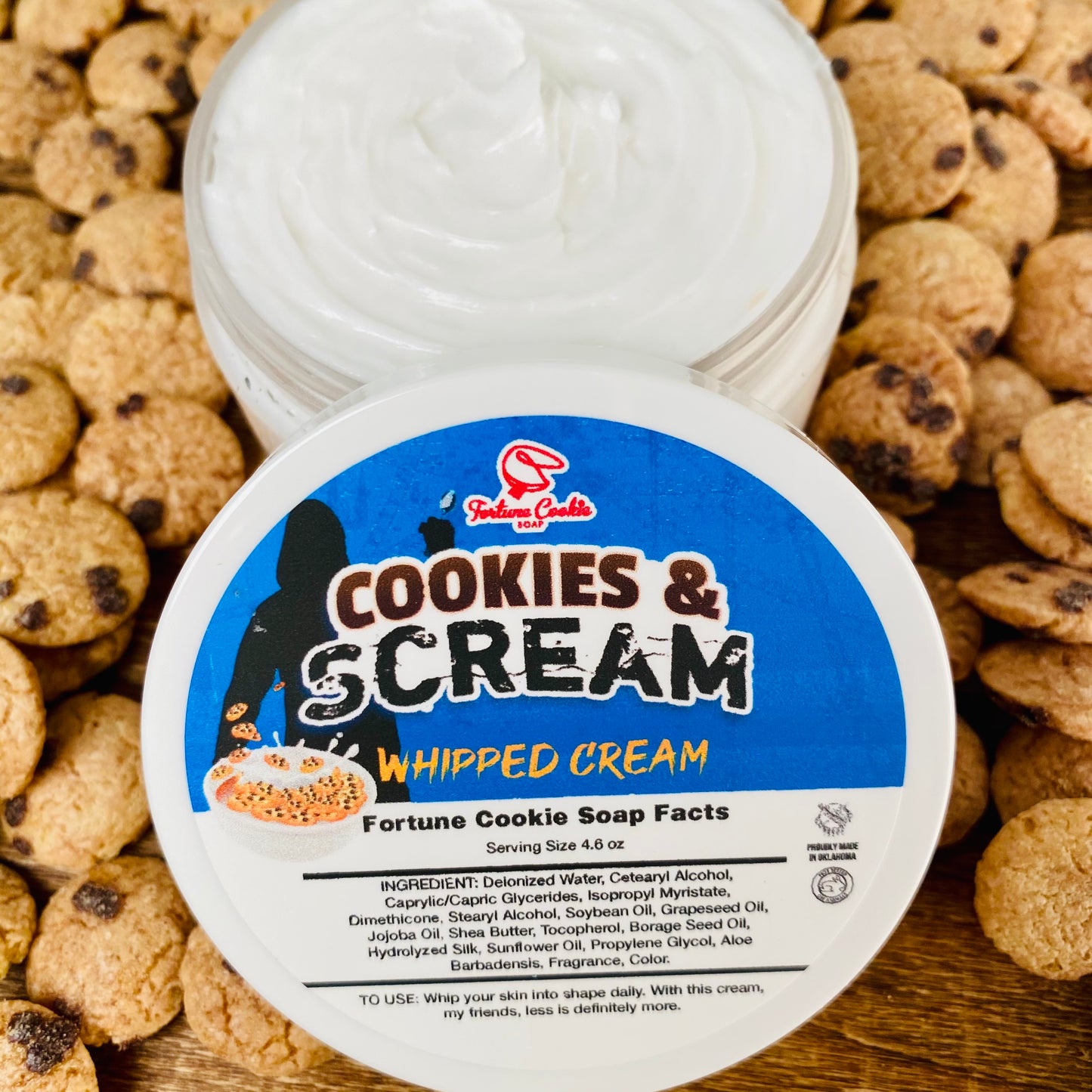 COOKIES & SCREAM Whipped Cream