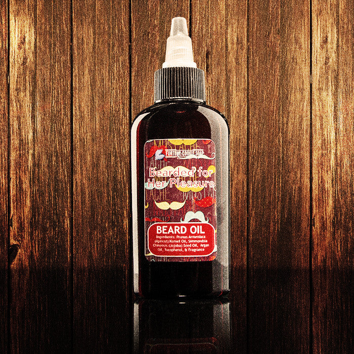 BEARDED FOR HER PLEASURE Beard Oil - Fortune Cookie Soap