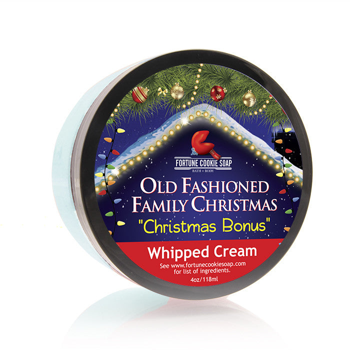 Christmas Bonus Whipped Cream - Fortune Cookie Soap