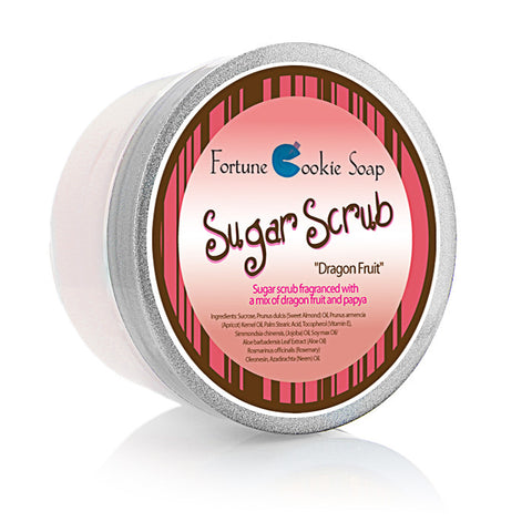 Dragon Fruit Sugar Scrub - Fortune Cookie Soap