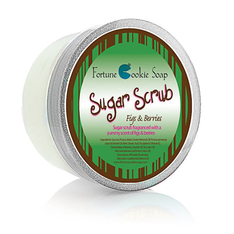 Figs & Berries Sugar Scrub 5oz. - Fortune Cookie Soap