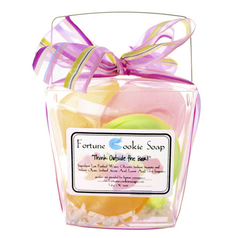 First Crush Bath Gift Set - Fortune Cookie Soap - 1