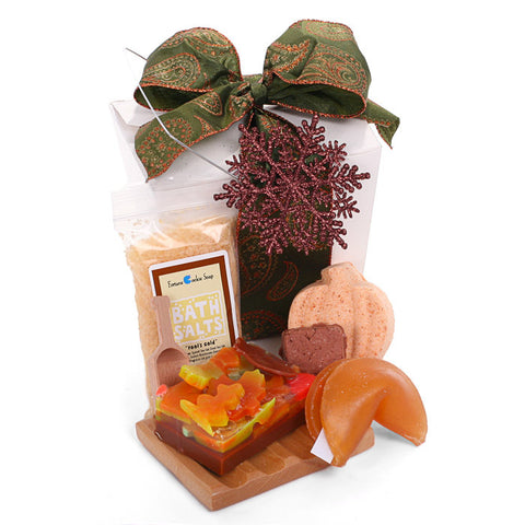 Home for the Holidays Gift Basket - Fortune Cookie Soap
