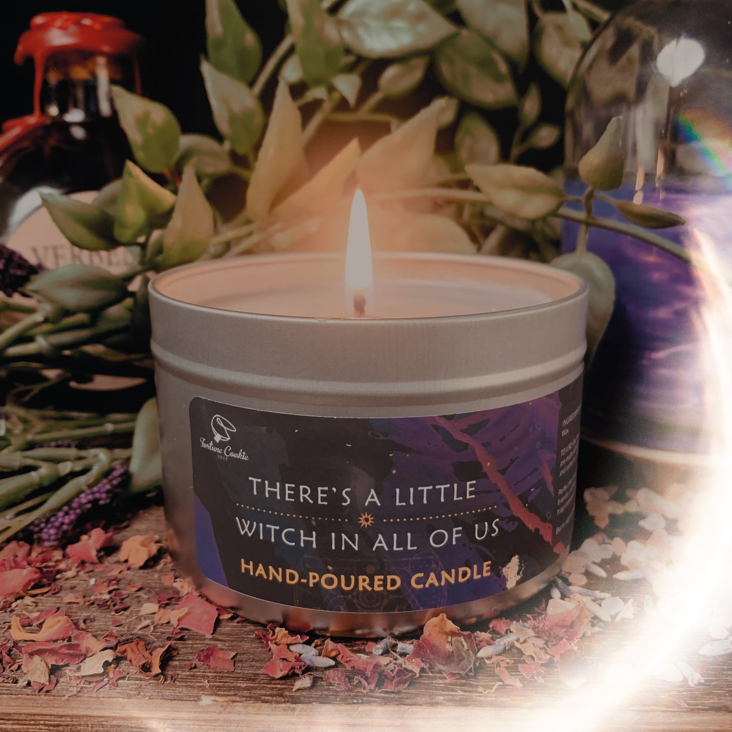 THERE'S A LITTLE WITCH IN ALL OF US Hand-Poured Candle (XL)