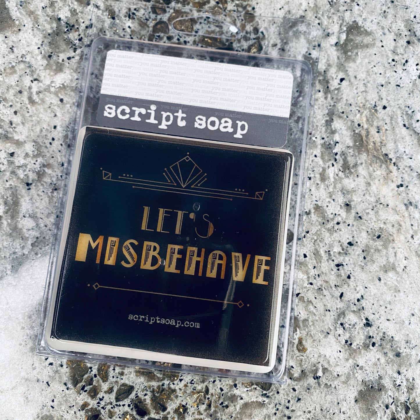 LET'S MISBEHAVE Script Soap
