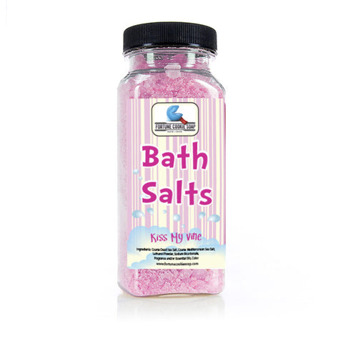 Kiss My Vine Bath Salts 11 oz. - Fortune Cookie Soap
