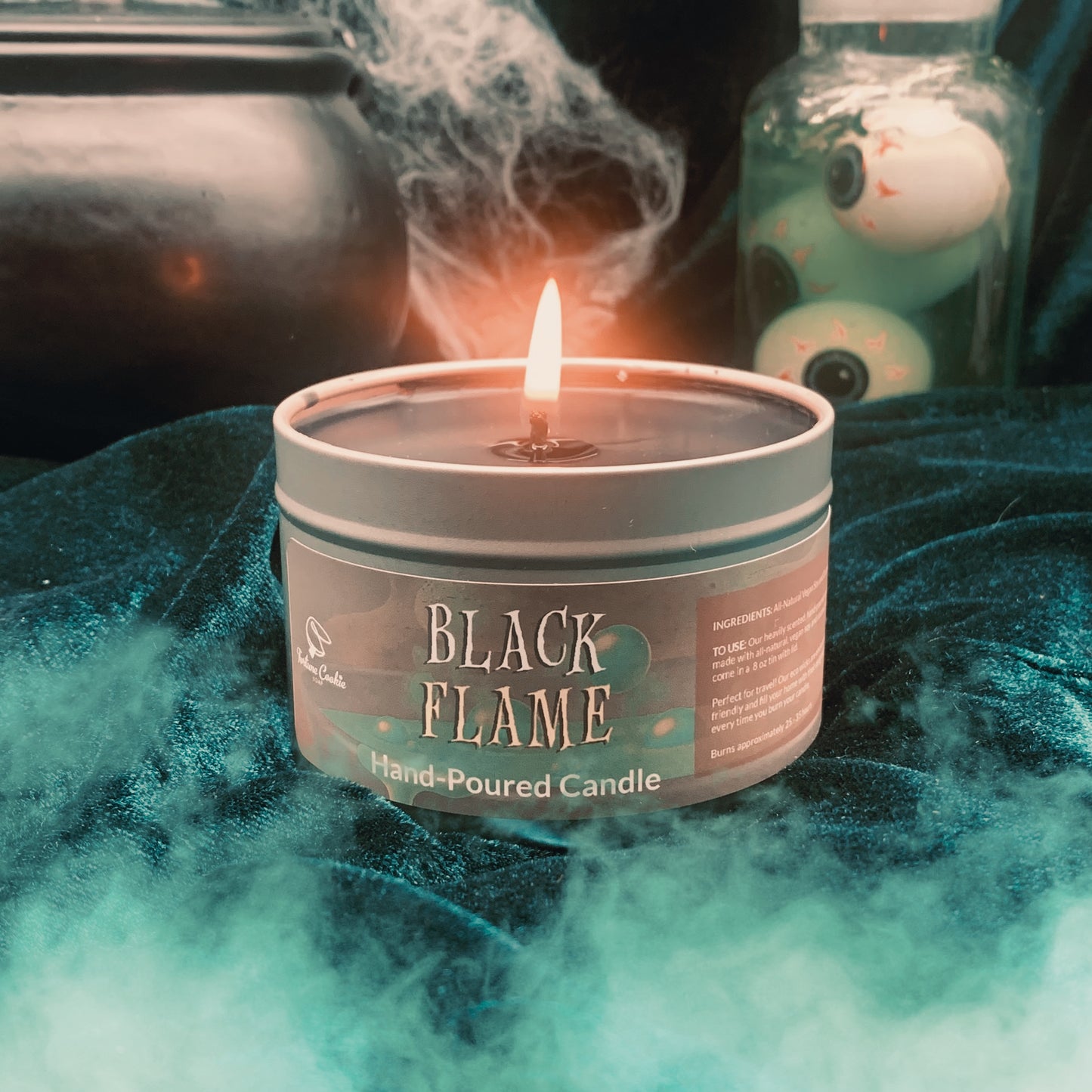 BLACK FLAME XL Hand-Poured Candle