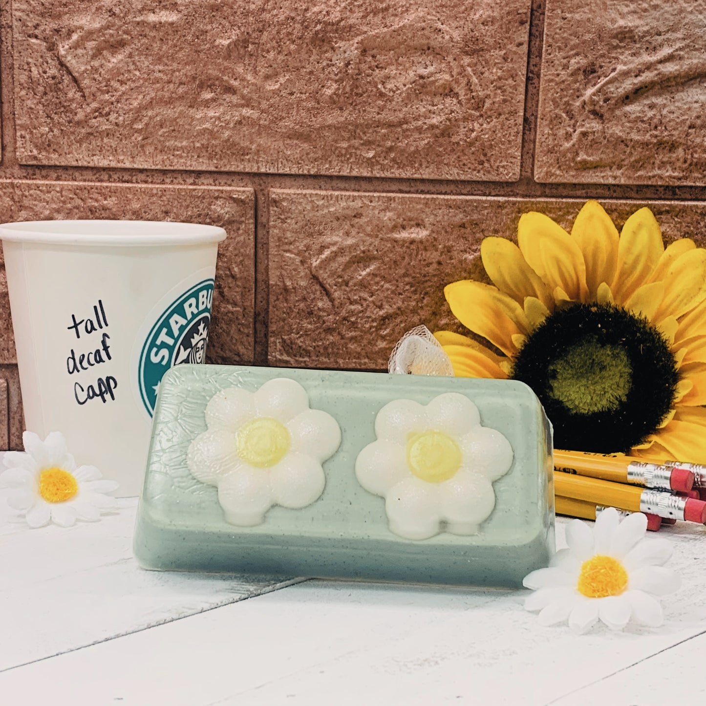 I LOVE DAISIES Bar Soap