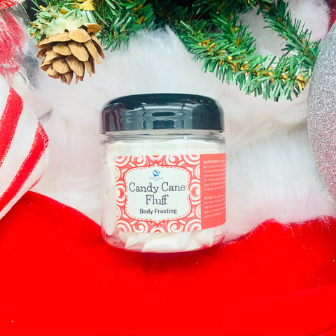 CANDY CANE FLUFF Body Frosting