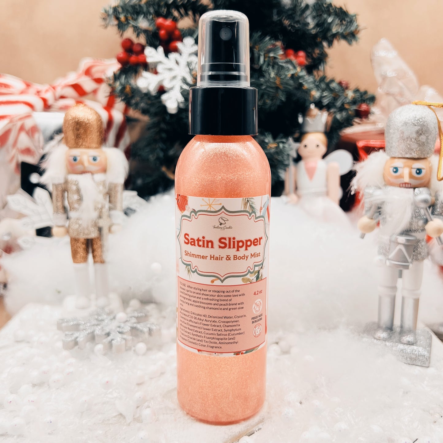 SATIN SLIPPER Hair & Body Shimmer Mist