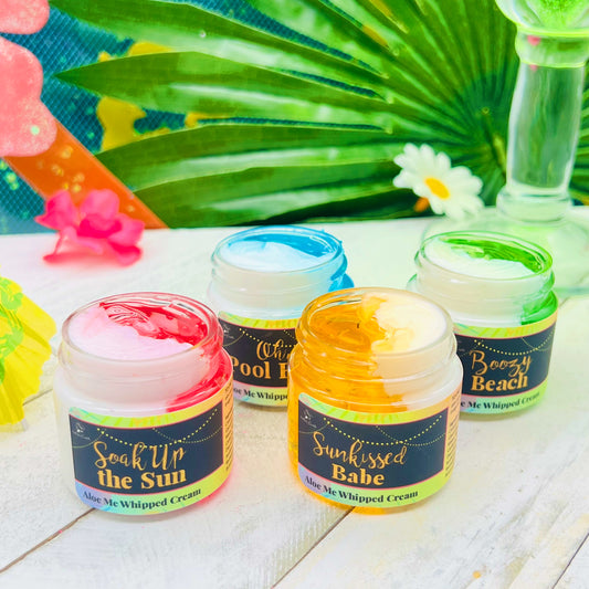 SUMMER SOIREE Aloe Whipped Cream Sampler