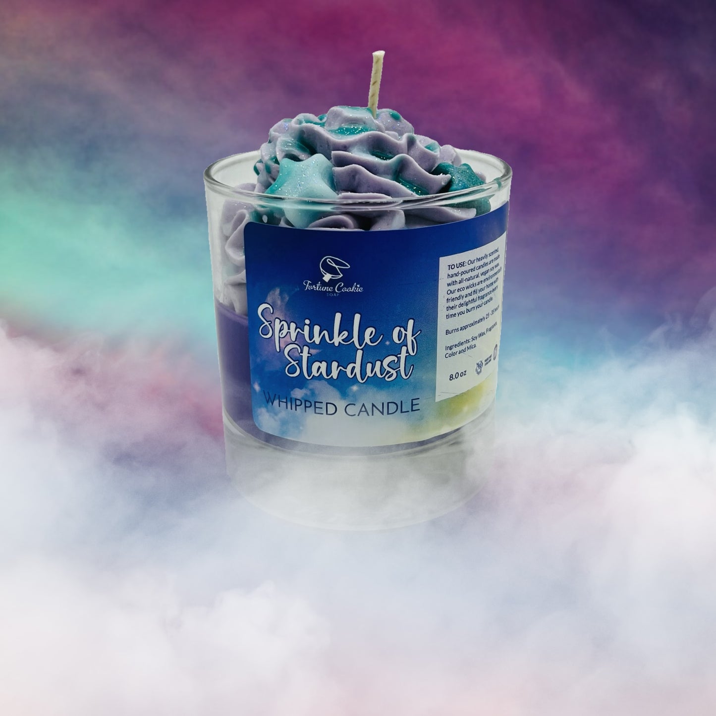 SPRINKLE OF STARDUST Whipped Candle